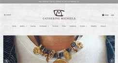 Desktop Screenshot of catherinemichiels.com